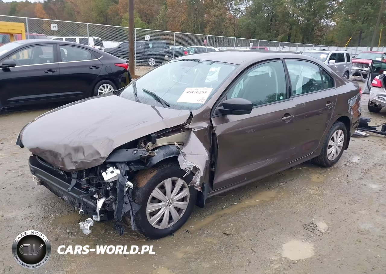 2013 Volkswagen Jetta 2.0L Base-2.0L S VIN:3VW2K7AJ6DM432014 - 2