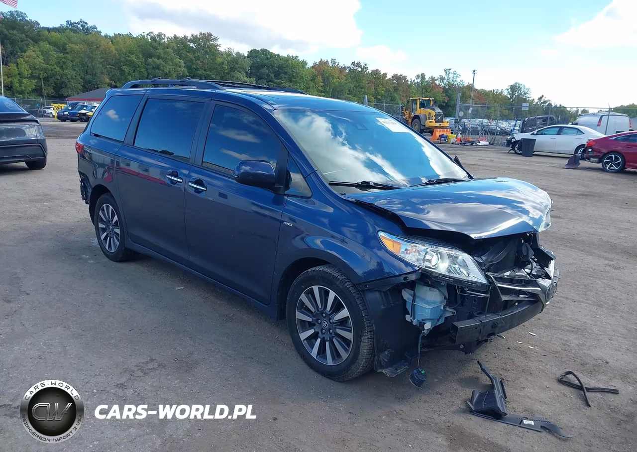 2018 Toyota Sienna Xle Premium 7 Passenger