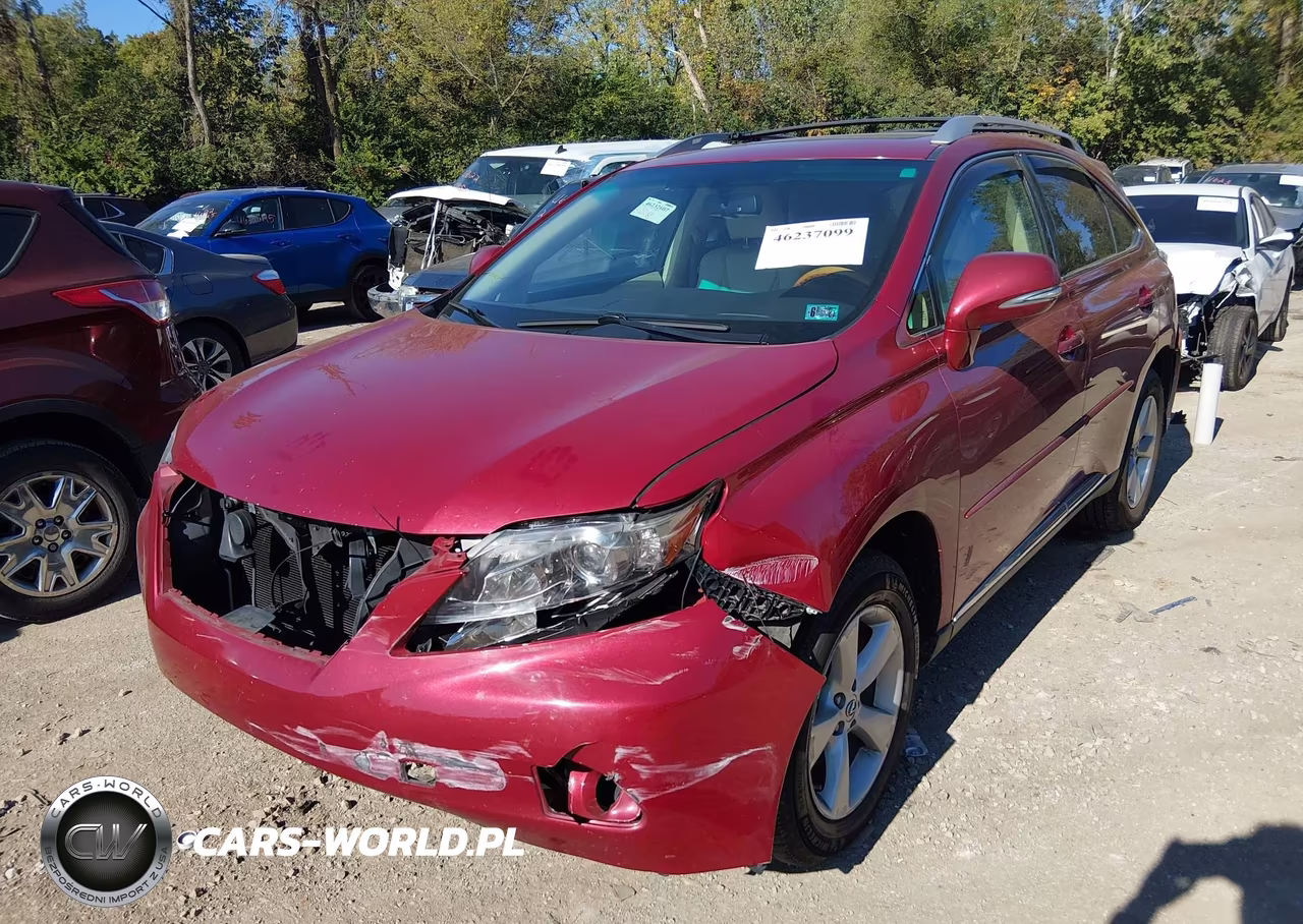 2010 Lexus Rx 350 VIN:2T2BK1BA6AC047924 - 2