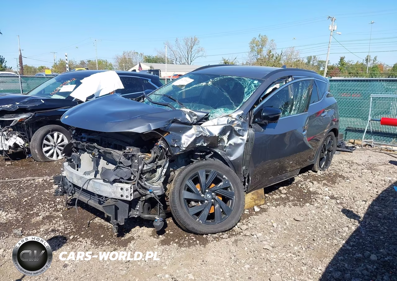 2018 Nissan Murano Sl VIN:5N1AZ2MH6JN132931 - 2