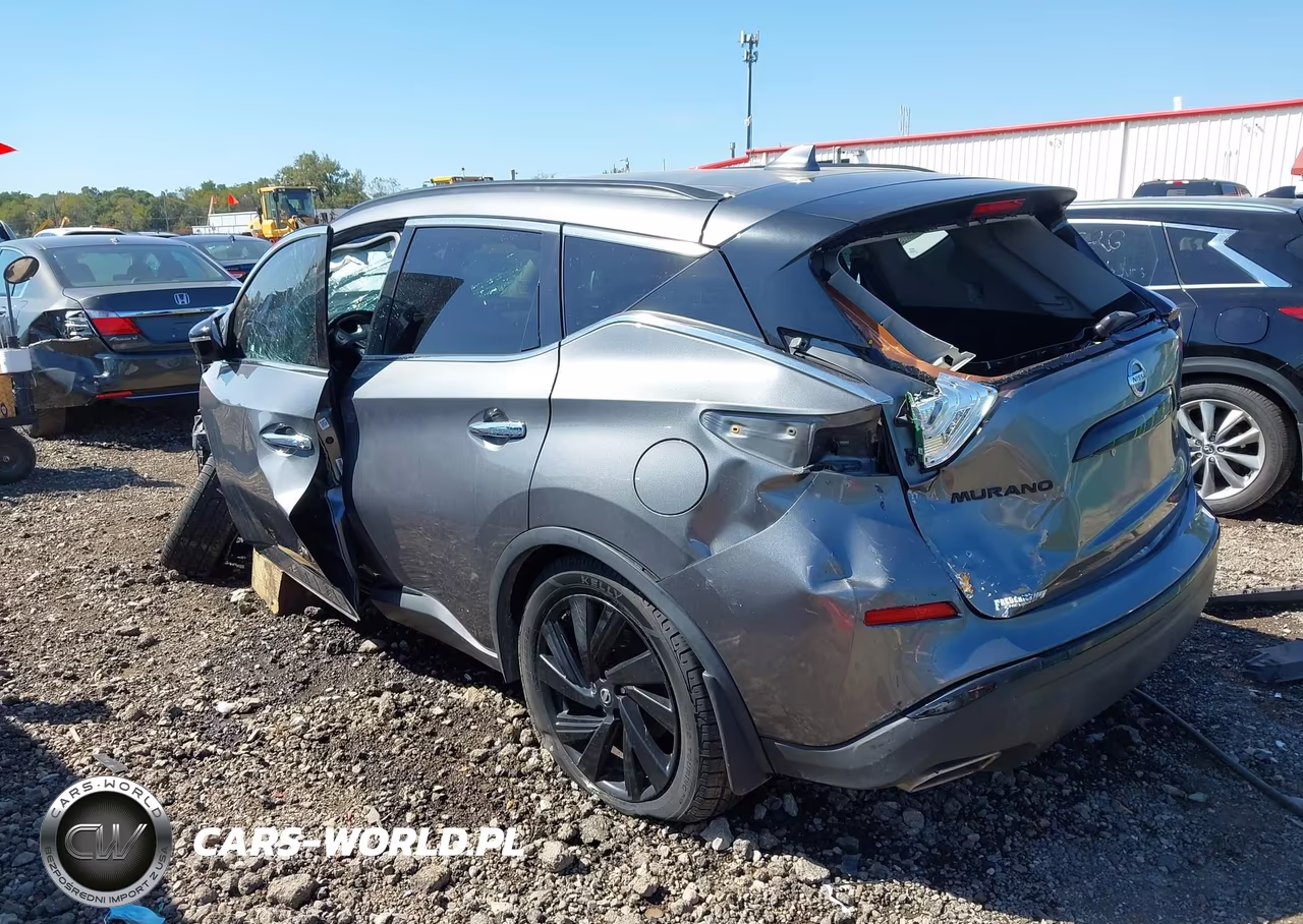 2018 Nissan Murano Sl VIN:5N1AZ2MH6JN132931 - 3