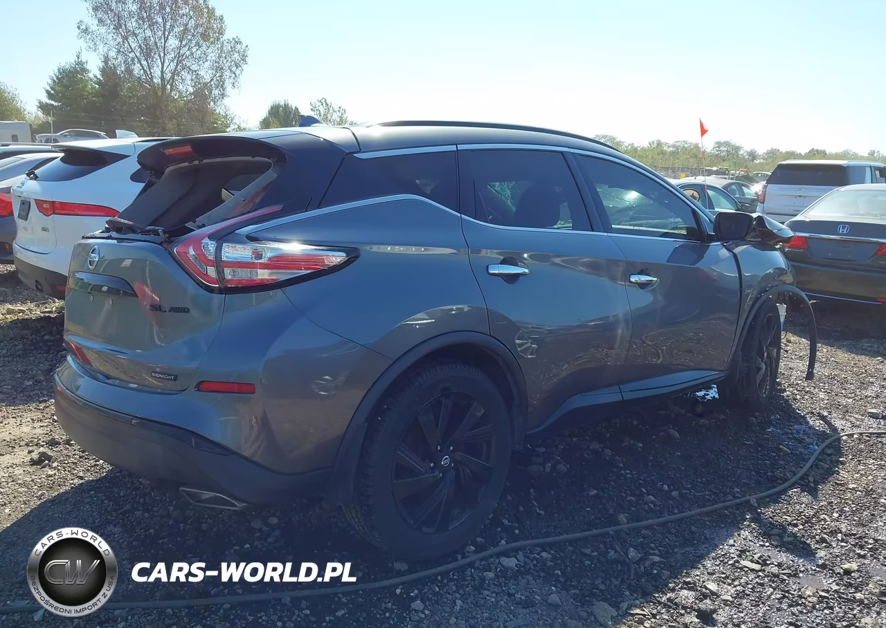 2018 Nissan Murano Sl VIN:5N1AZ2MH6JN132931 - 4