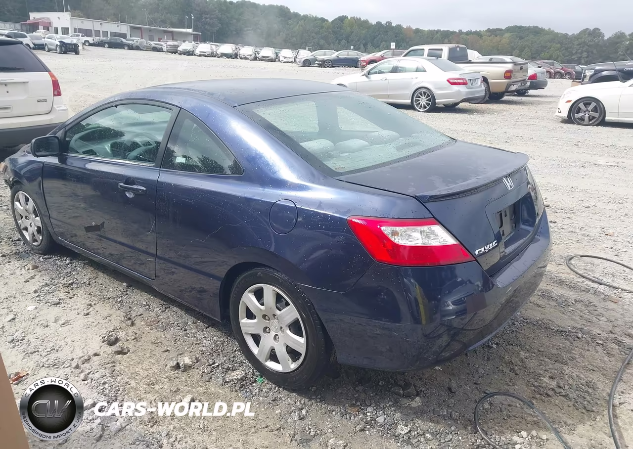 2007 Honda Civic Lx VIN:2HGFG12677H501102 - 3