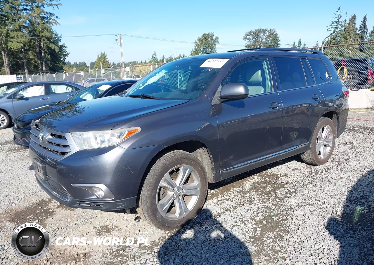 2013 Toyota Highlander Se V6 VIN:5TDBK3EH5DS204881 - 2