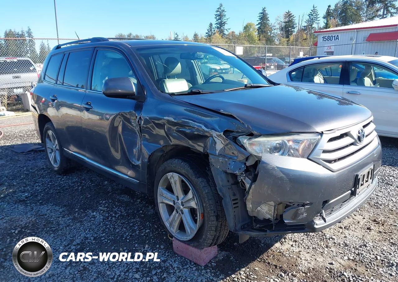 2013 Toyota Highlander Se V6 VIN:5TDBK3EH5DS204881 - 6
