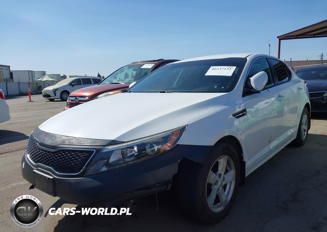 2014 Kia Optima Lx VIN:KNAGM4A75E5475995 - 2