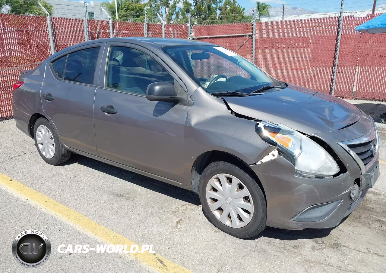 2015 Nissan Versa 1.6 S+ VIN:3N1CN7AP4FL939167 - 1