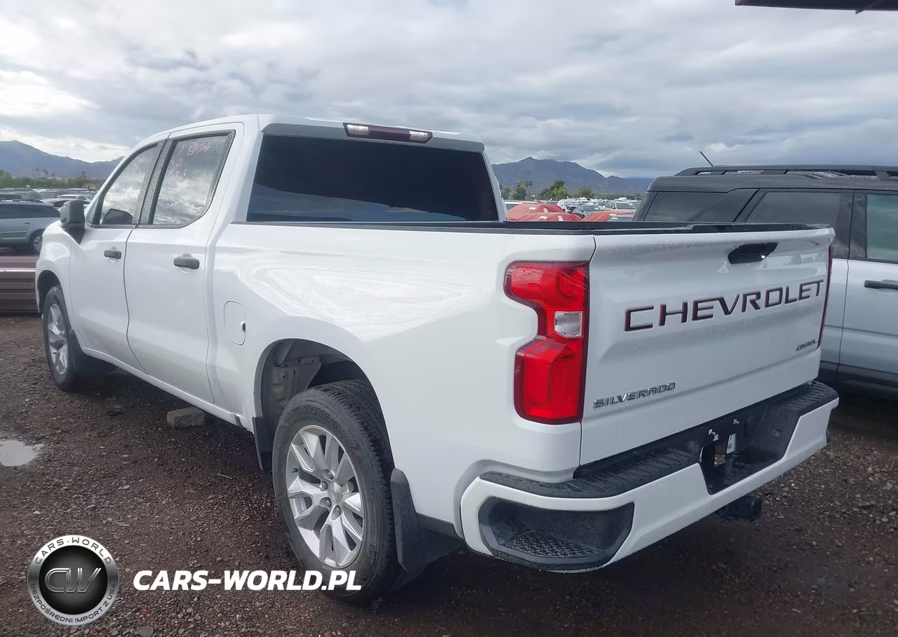 2022 Chevrolet Silverado 1500 Ltd 2Wd Short Bed Custom VIN:1GCPWBEK1NZ172348 - 3