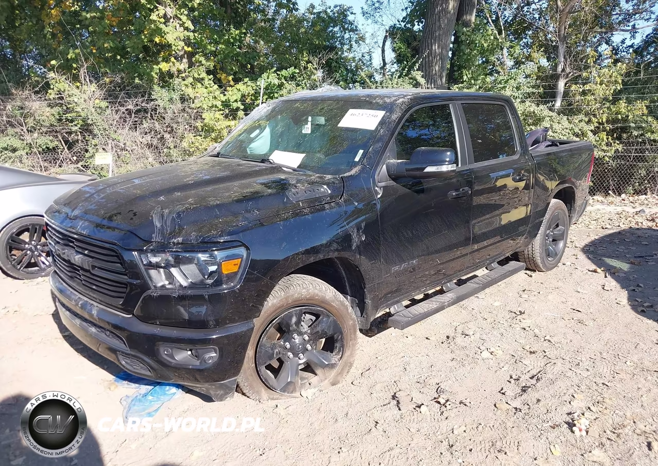 2019 Ram 1500 Big Horn-Lone Star 4X4 5'7 Box VIN:1C6RRFFGXKN703994 - 2