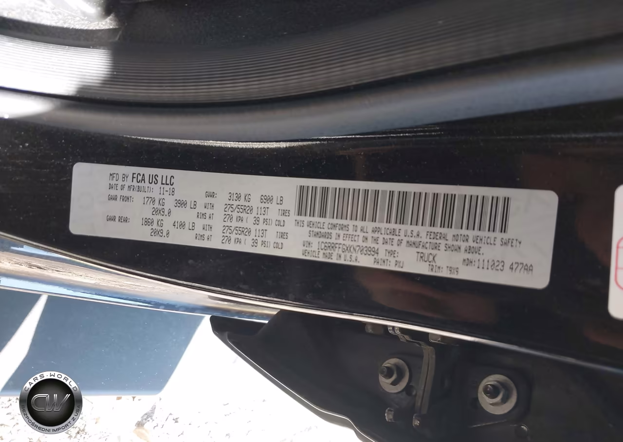 2019 Ram 1500 Big Horn-Lone Star 4X4 5'7 Box VIN:1C6RRFFGXKN703994 - 9