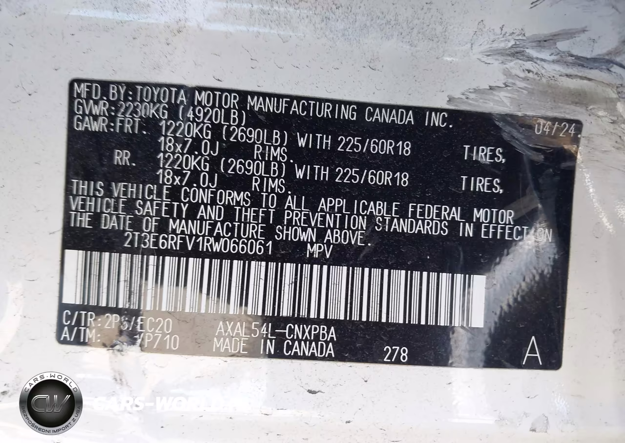 2024 Toyota Rav4 Hybrid Xse VIN:2T3E6RFV1RW066061 - 9