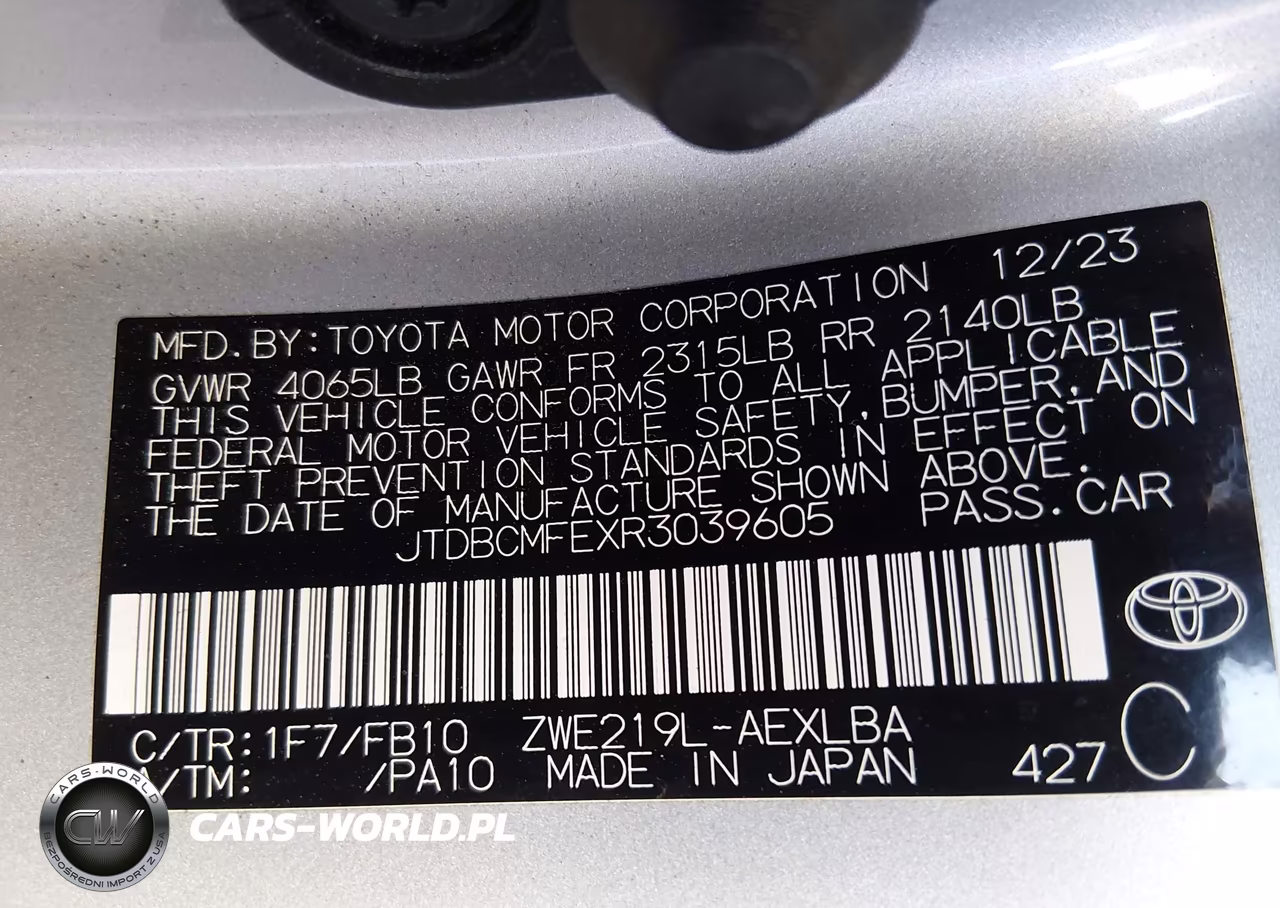 2024 Toyota Corolla Hybrid Le VIN:JTDBCMFEXR3039605 - 9