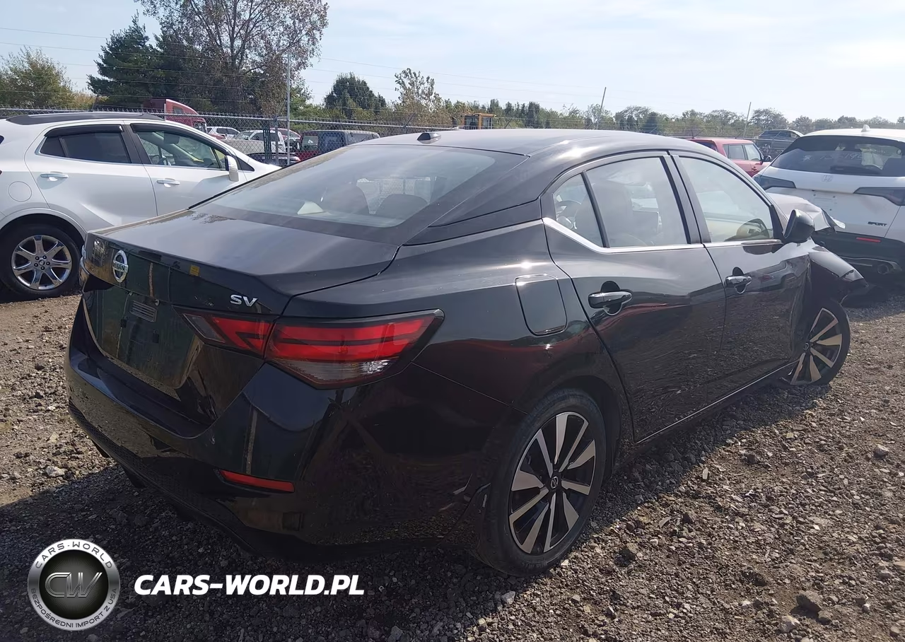 2021 Nissan Sentra Sv Xtronic Cvt VIN:3N1AB8CV4MY277558 - 4