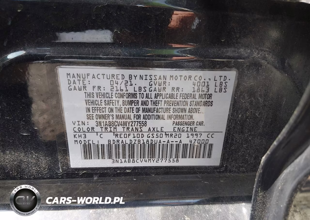 2021 Nissan Sentra Sv Xtronic Cvt VIN:3N1AB8CV4MY277558 - 9