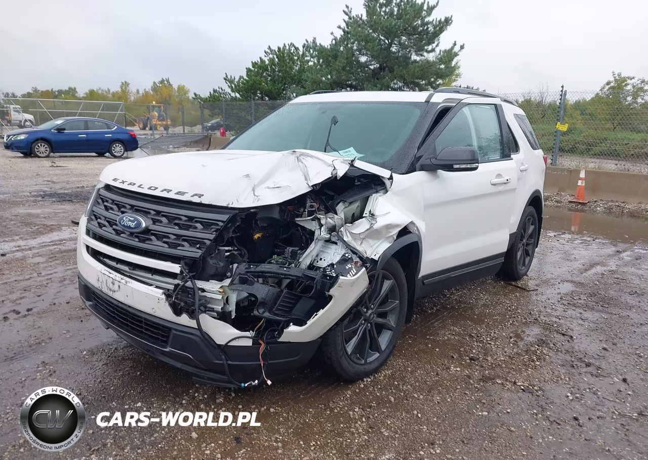 2018 Ford Explorer Xlt VIN:1FM5K8D86JGA12608 - 2