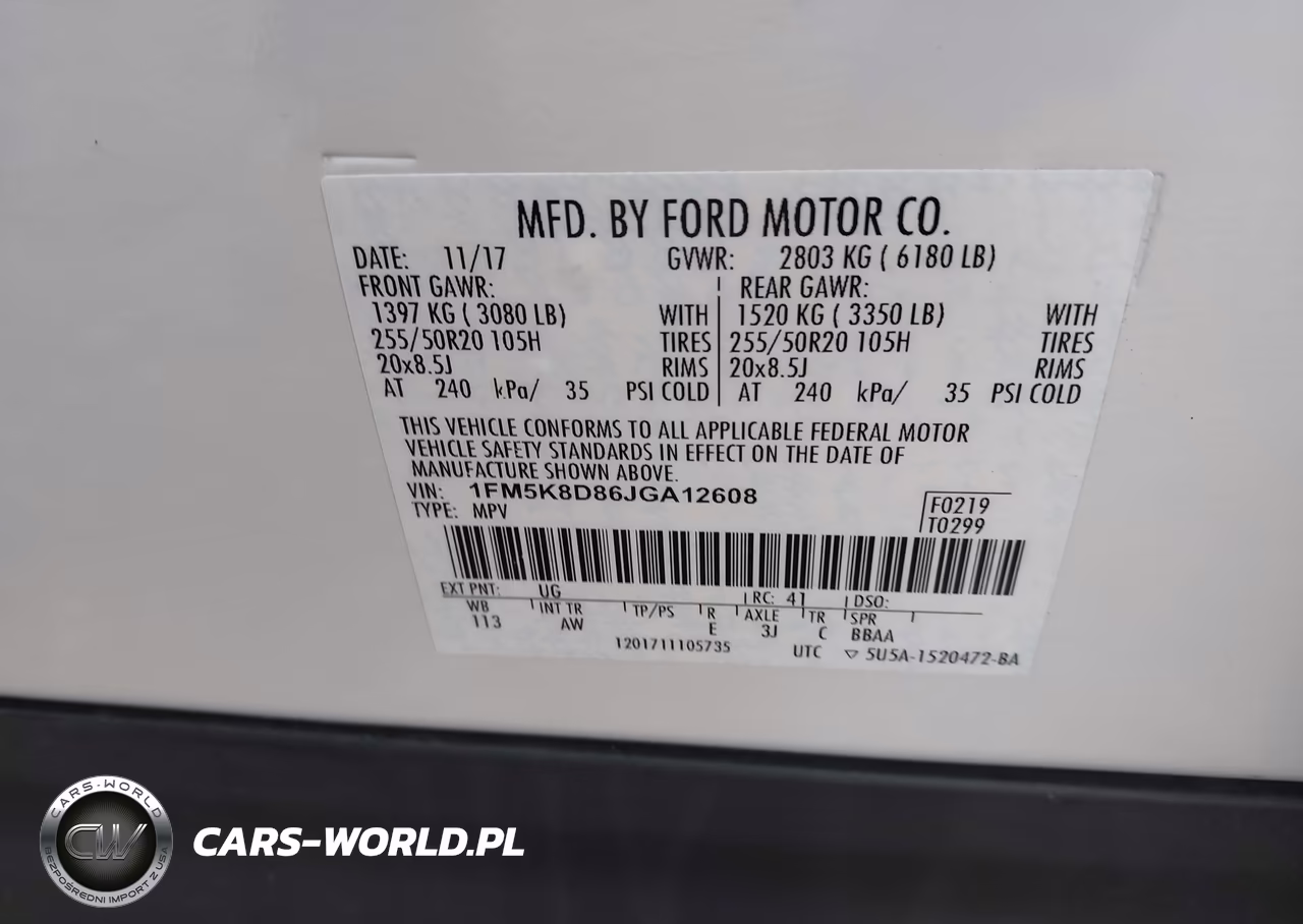 2018 Ford Explorer Xlt VIN:1FM5K8D86JGA12608 - 9