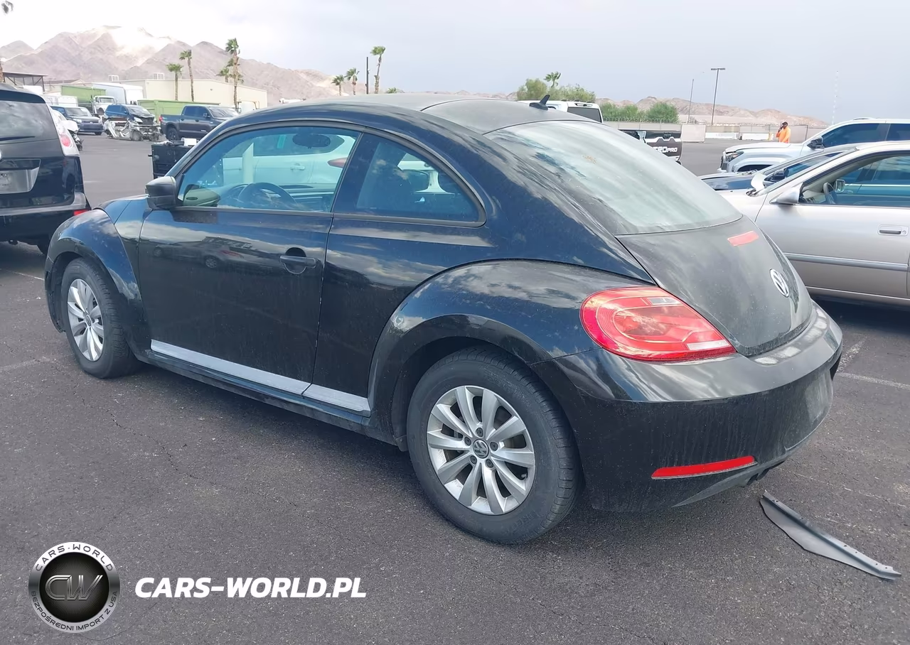 2014 Volkswagen Beetle 1.8T Entry VIN:3VWF17ATXEM641005 - 3