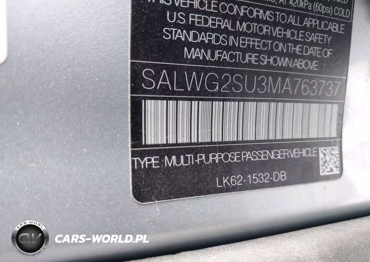 2021 Land Rover Range Rover Sport Se Mhev VIN:SALWG2SU3MA763737 - 9