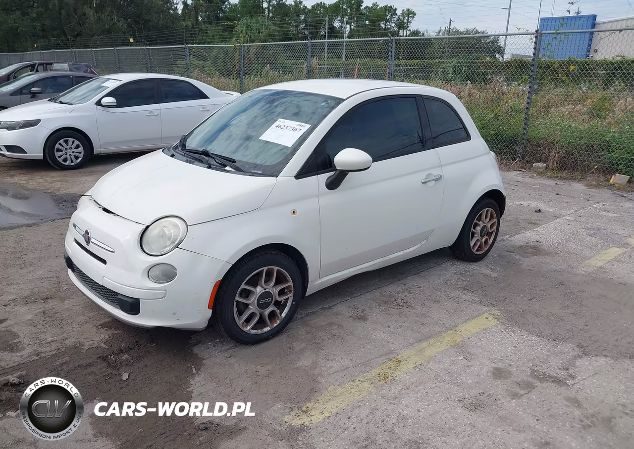 2015 Fiat 500 Pop VIN:3C3CFFAR4FT623827 - 2