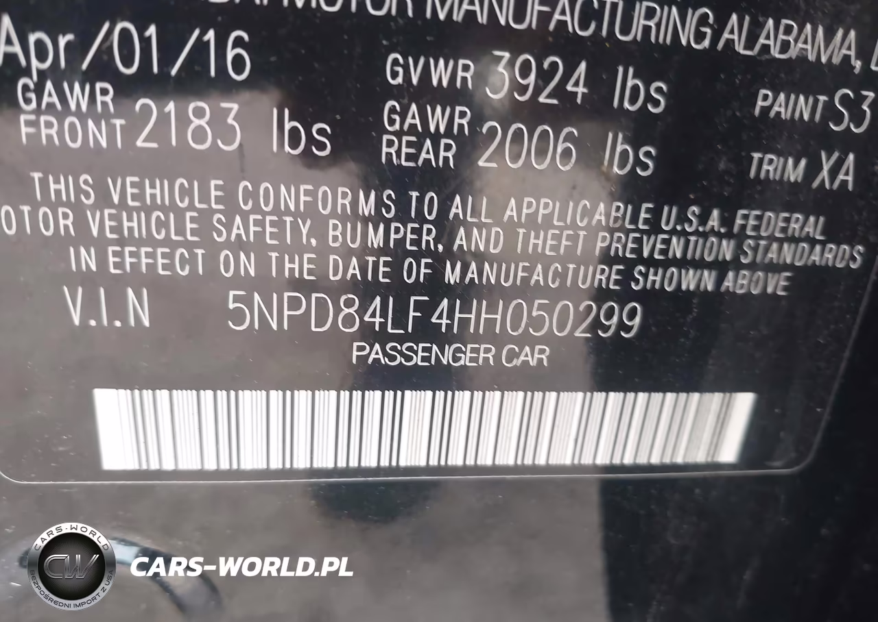 2017 Hyundai Elantra Se VIN:5NPD84LF4HH050299 - 9