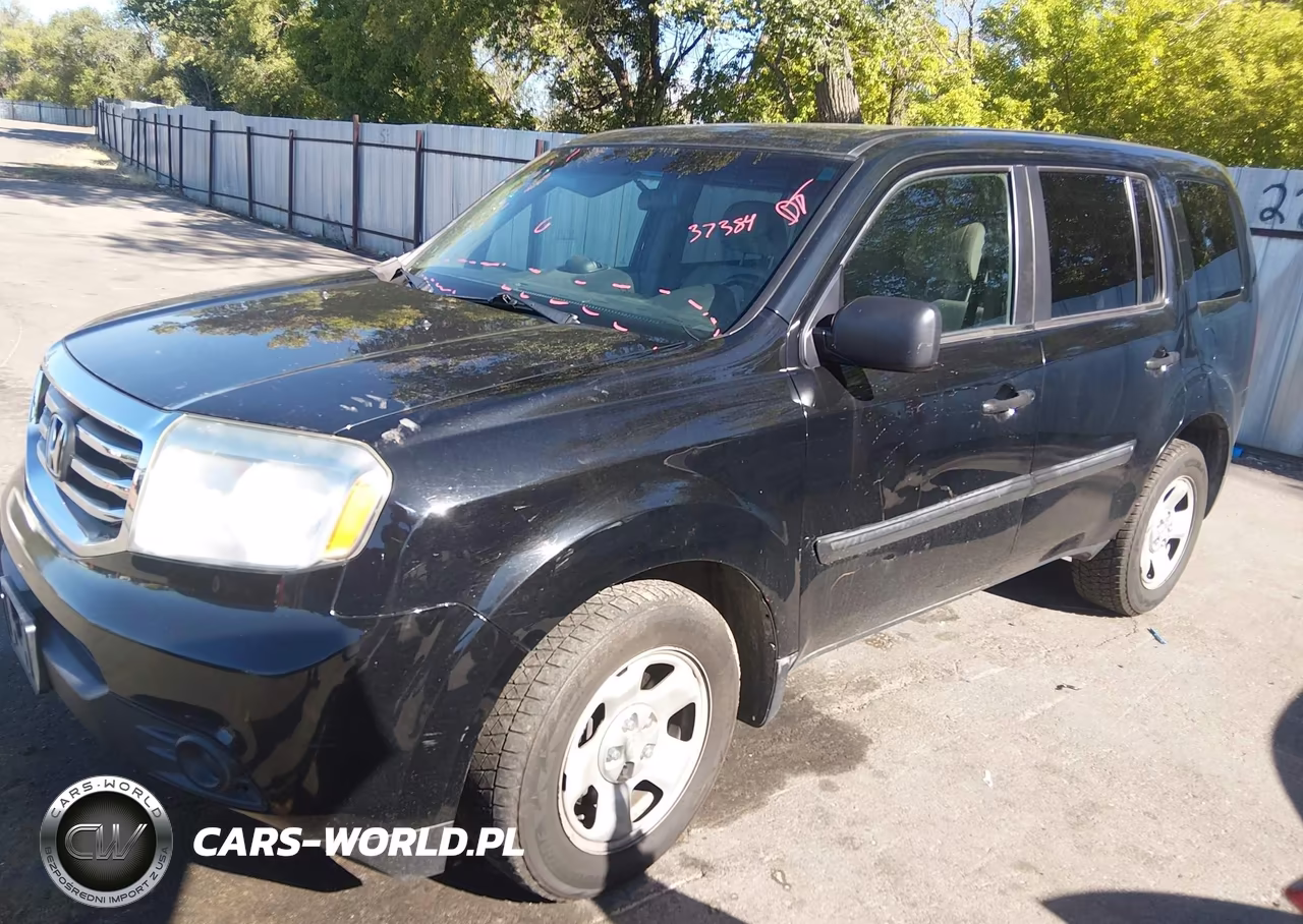 2015 Honda Pilot Lx VIN:5FNYF4H22FB068096 - 2