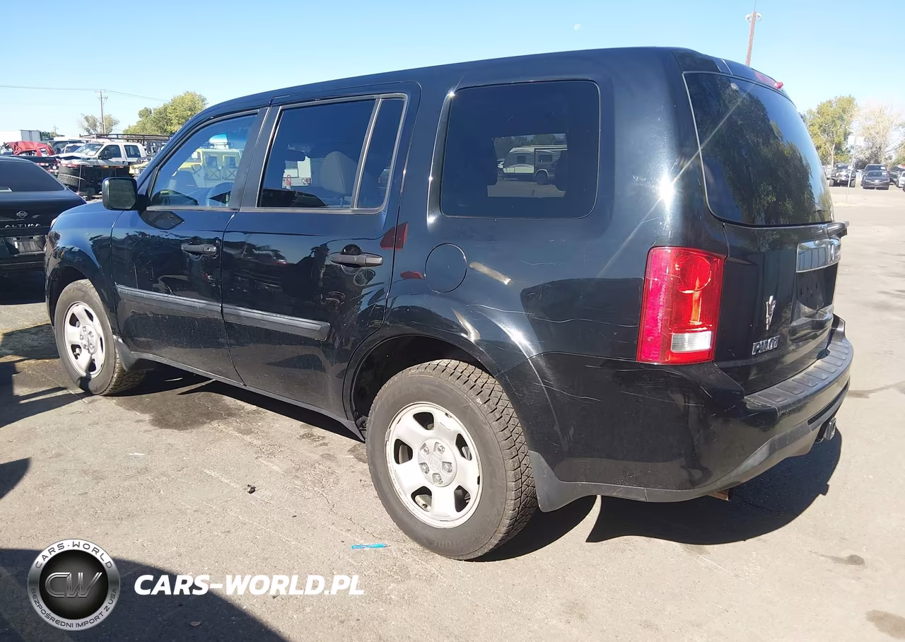 2015 Honda Pilot Lx VIN:5FNYF4H22FB068096 - 3
