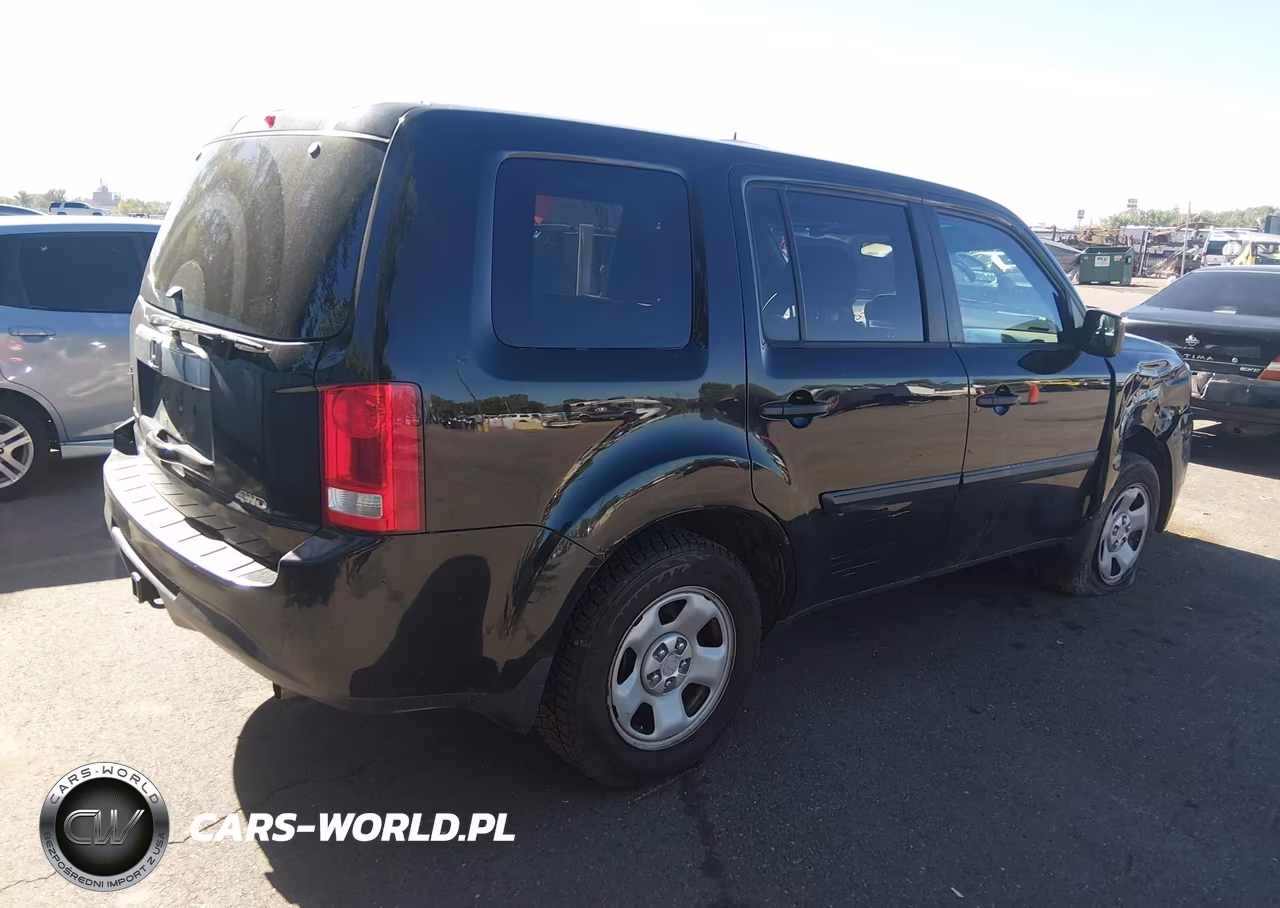 2015 Honda Pilot Lx VIN:5FNYF4H22FB068096 - 4