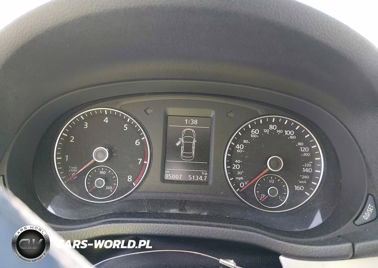 2013 Volkswagen Passat 2.5L Se VIN:1VWBP7A37DC020883 - 7