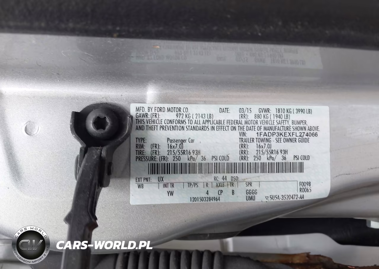 2015 Ford Focus Se VIN:1FADP3KEXFL274066 - 9