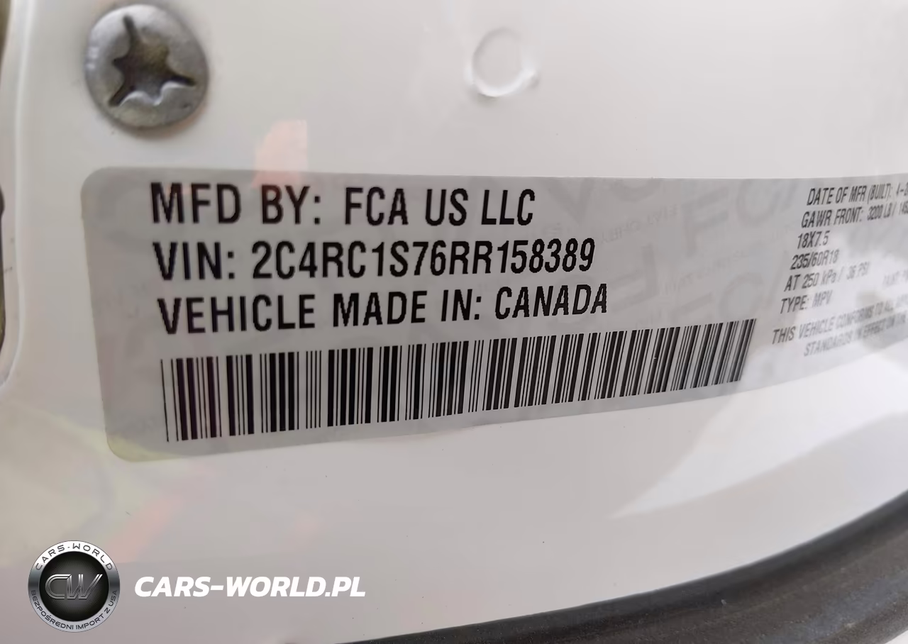 2024 Chrysler Pacifica Hybrid S Appearance Pkg VIN:2C4RC1S76RR158389 - 9