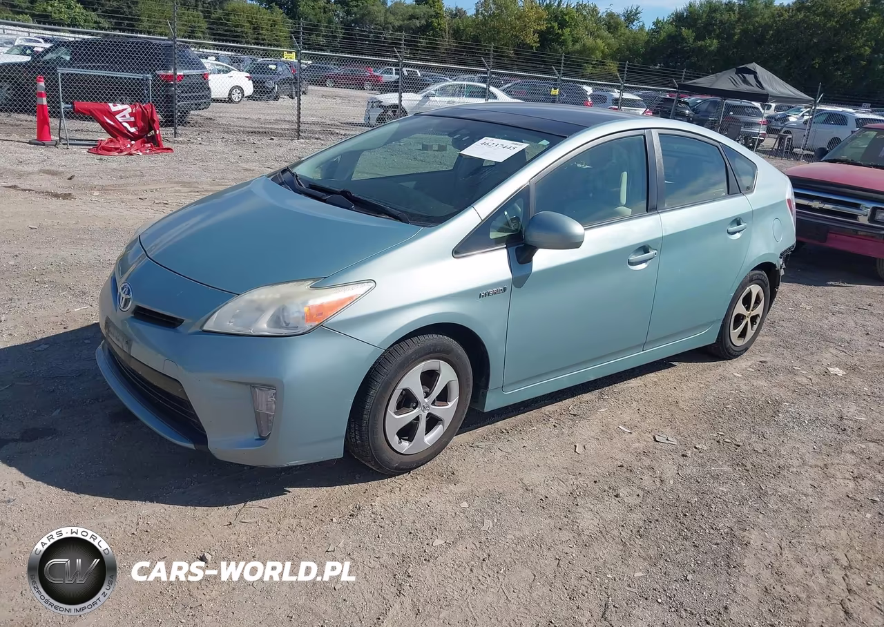 2012 Toyota Prius VIN:JTDKN3DU7C1489231 - 2