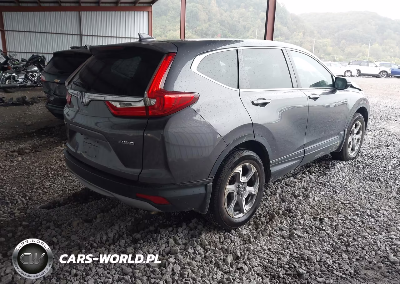 2017 Honda Cr-V Ex-L-Ex-L Navi VIN:2HKRW2H87HH628566 - 4