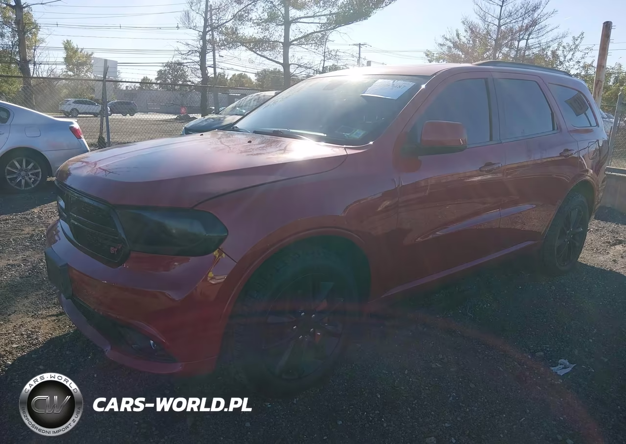 2017 Dodge Durango Gt Awd VIN:1C4RDJDG1HC871444 - 2