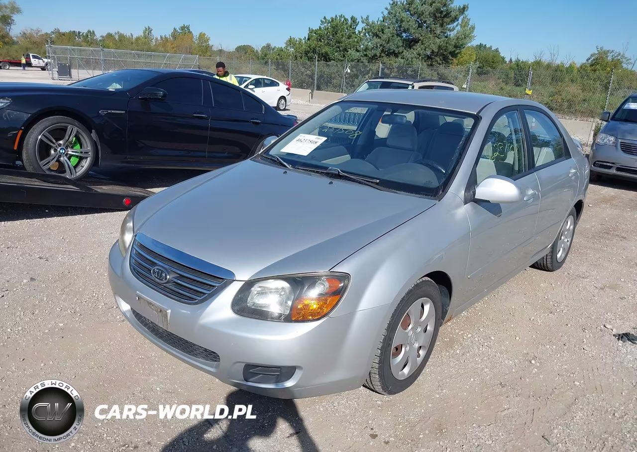 2009 Kia Spectra Ex VIN:KNAFE221395631299 - 2