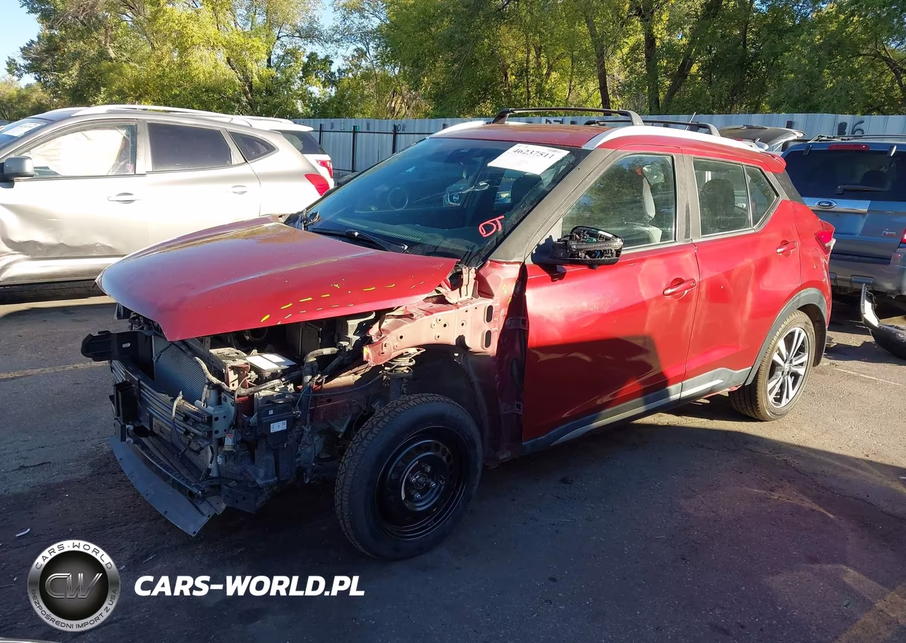 2020 Nissan Kicks Sr Xtronic Cvt VIN:3N1CP5DV7LL555419 - 2