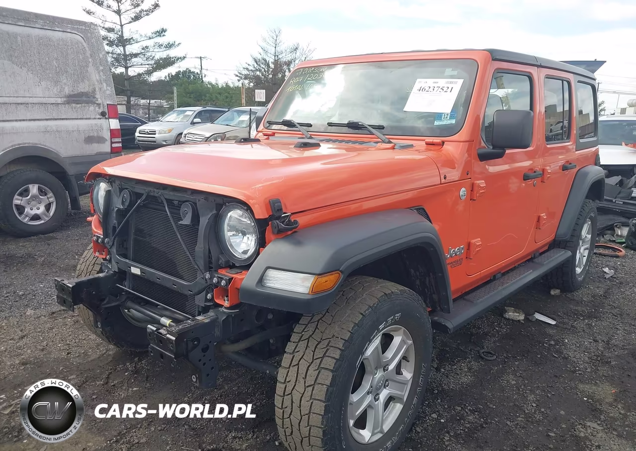 2020 Jeep Wrangler Unlimited Sport S 4X4 VIN:1C4HJXDGXLW189483 - 2