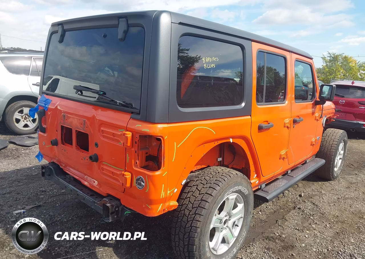 2020 Jeep Wrangler Unlimited Sport S 4X4 VIN:1C4HJXDGXLW189483 - 4