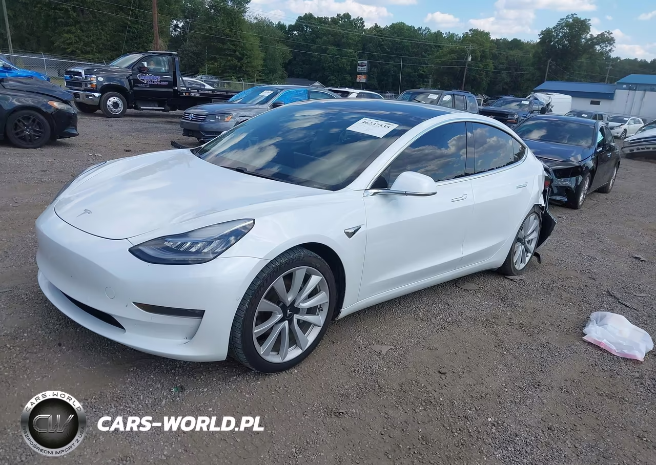 2020 Tesla Model 3 Long Range Dual Motor All-Wheel Drive VIN:5YJ3E1EB1LF667552 - 2