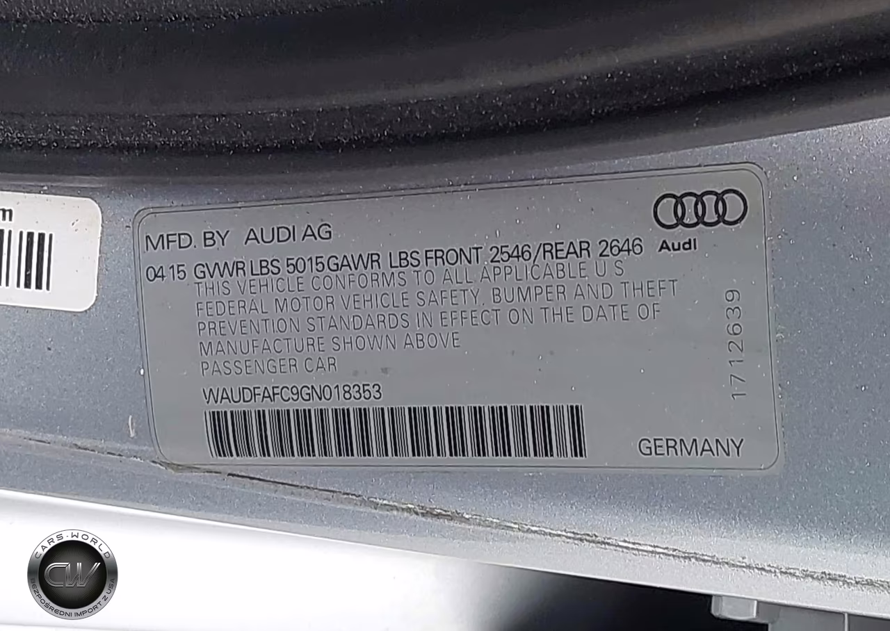2016 Audi A6 2.0T Premium Plus VIN:WAUDFAFC9GN018353 - 9