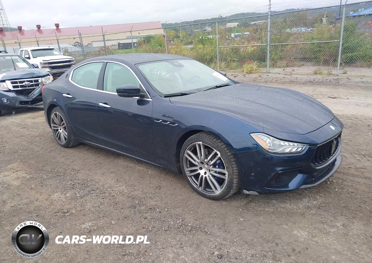 2022 Maserati Ghibli Modena Q4 VIN:ZAM57YTM4NX400247 - 1