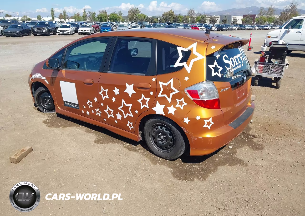 2009 Honda Fit Sport VIN:JHMGE88459S005412 - 3