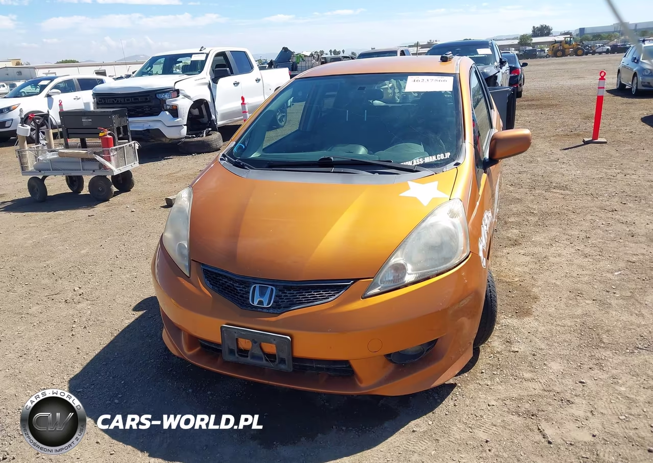 2009 Honda Fit Sport VIN:JHMGE88459S005412 - 6