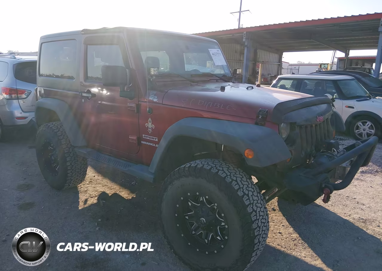 2012 Jeep Wrangler Sport VIN:1C4AJWAG7CL256445 - 1