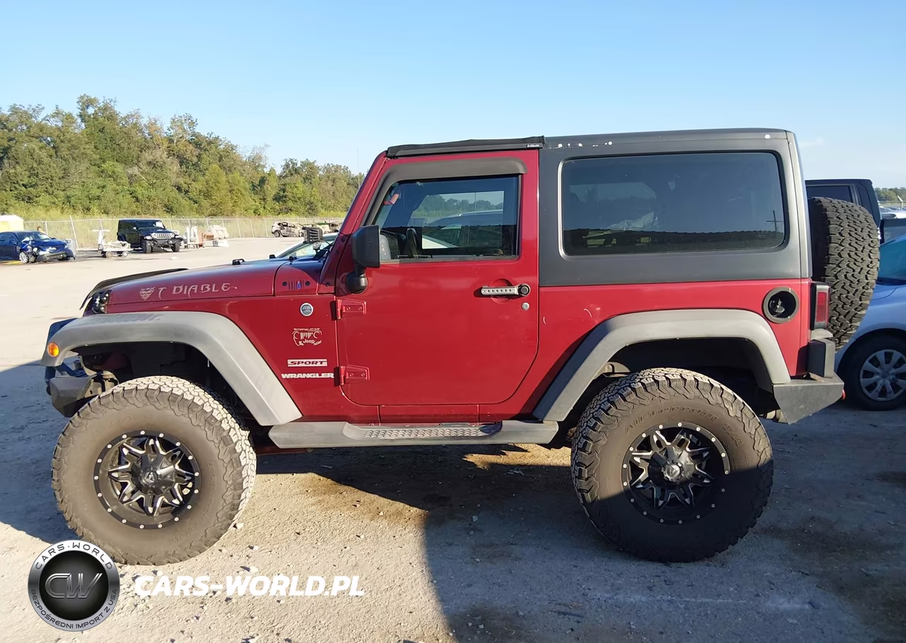 2012 Jeep Wrangler Sport VIN:1C4AJWAG7CL256445 - 14