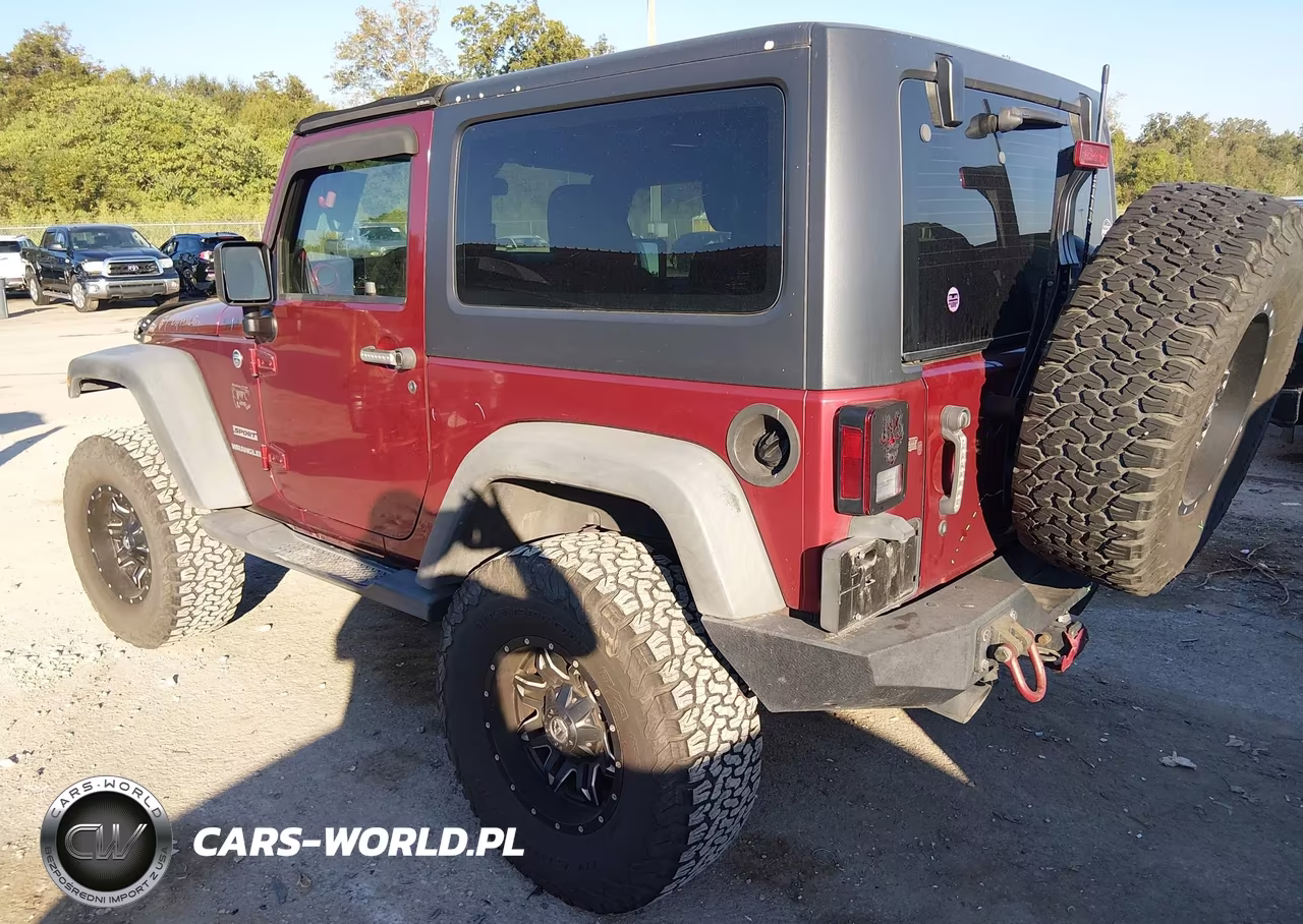 2012 Jeep Wrangler Sport VIN:1C4AJWAG7CL256445 - 3
