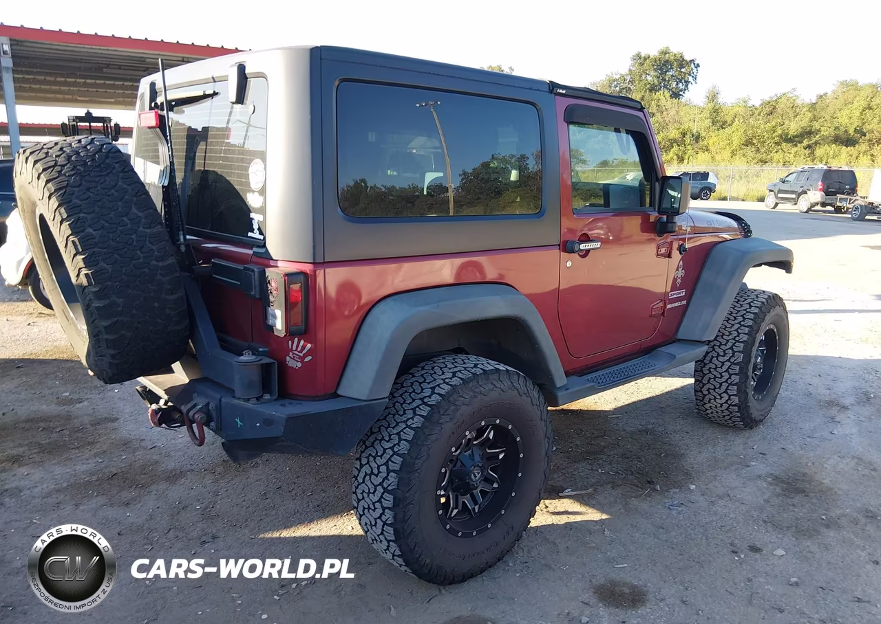 2012 Jeep Wrangler Sport VIN:1C4AJWAG7CL256445 - 4