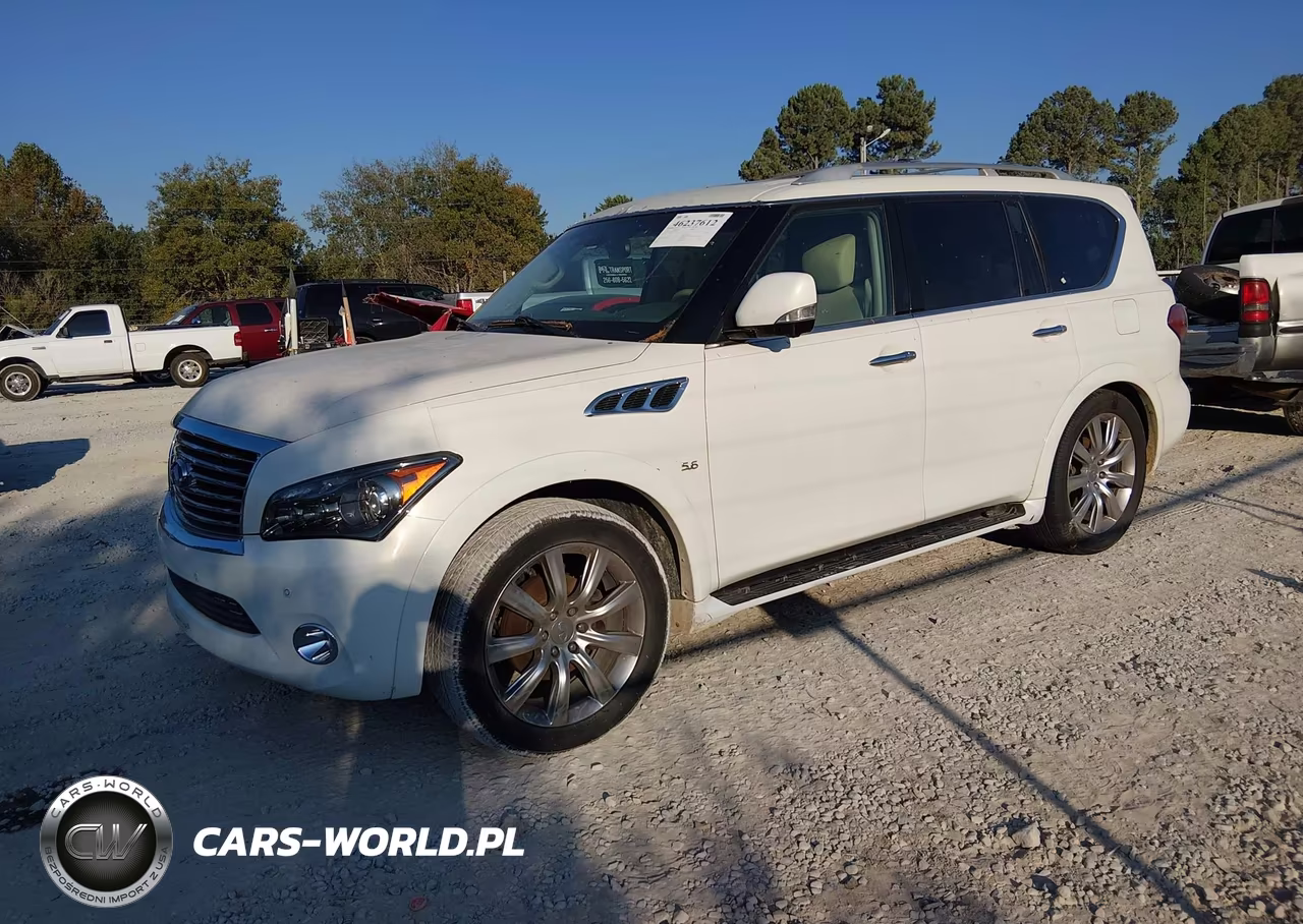 2014 Infiniti Qx80 VIN:JN8AZ2NF5E9555648 - 2