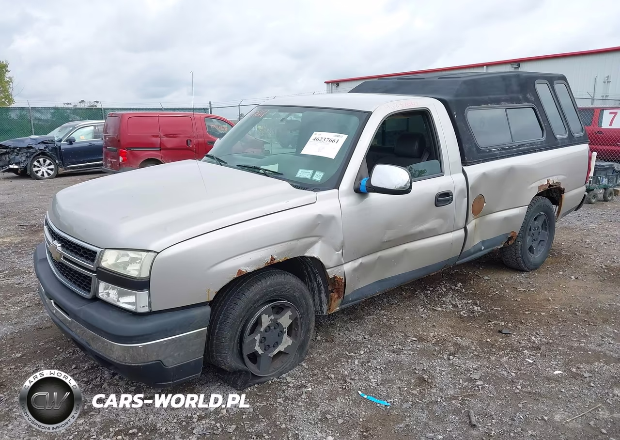 2006 Chevrolet Silverado 1500 Work Truck VIN:3GCEC14X96G145780 - 2
