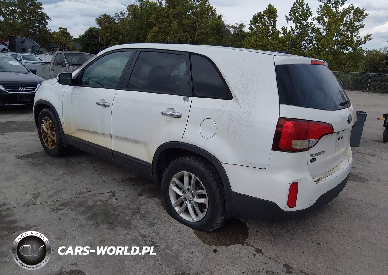 2014 Kia Sorento Lx VIN:5XYKT3A68EG539861 - 3