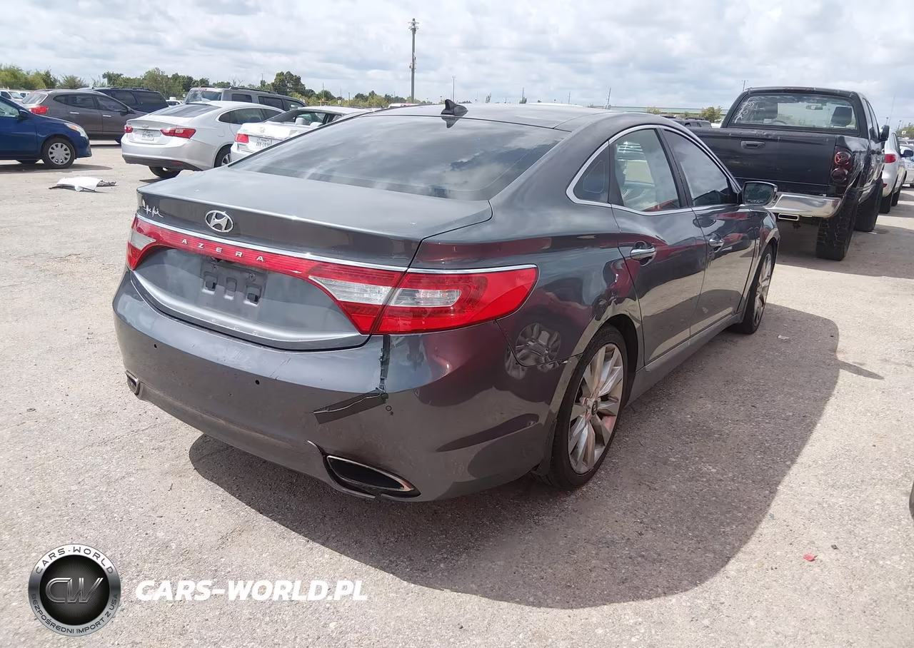 2013 Hyundai Azera VIN:KMHFH4JG8DA280395 - 4